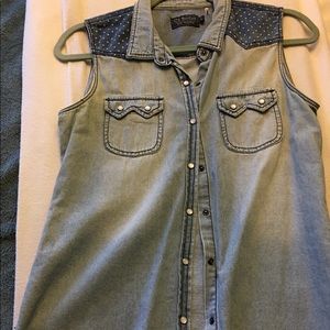 Denim vest